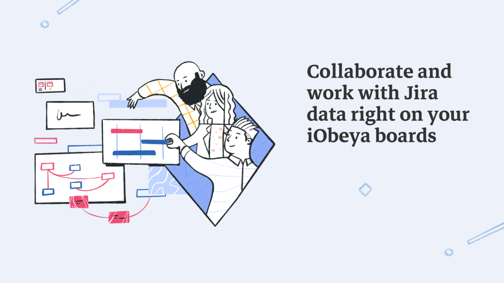 Collaborate and work with Jira data right on your iObeya boards