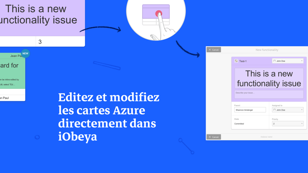 Éditez et modifiez les cartes Azure directement dans iObeya