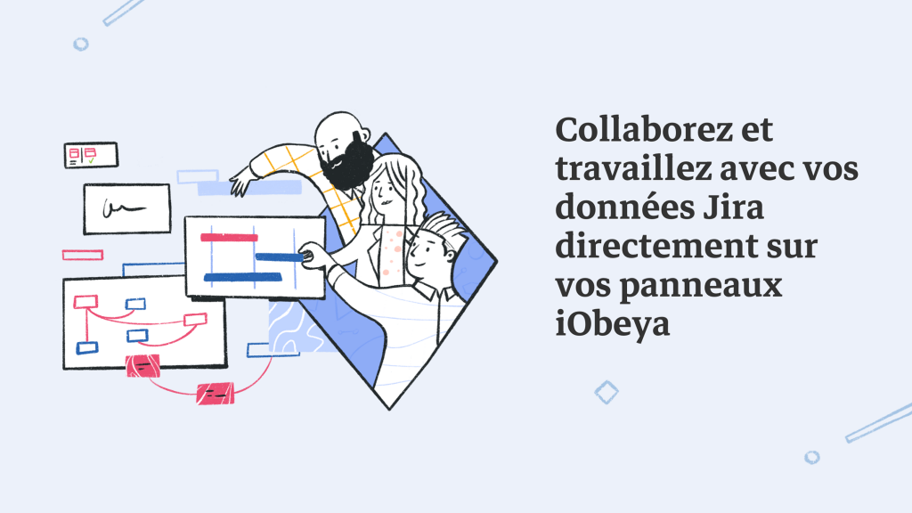 Collaborez et travaillez avec vos données Jira directement sur vos panneaux iObeya