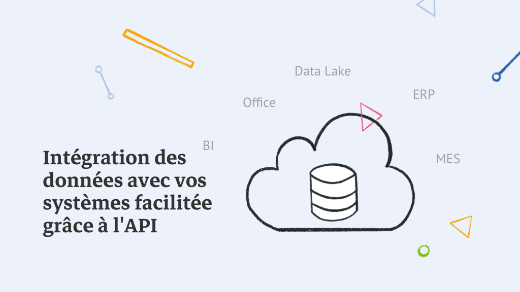 Intégration des données avec vos systèmes facilitée grâce à l'API