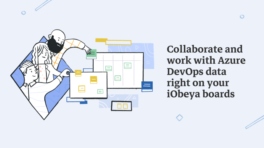 Collaborate and work with Azure DevOps data right on your iObeya boards